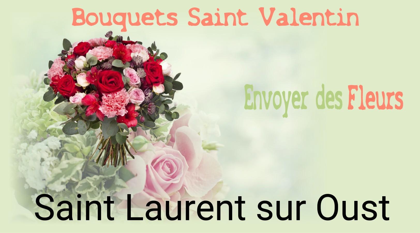 Roses de Saint-Valentin livrées à Saint-Laurent-sur-Oust